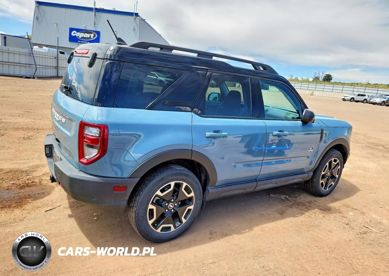 2023 Ford Bronco Sport Outer Banks VIN:3FMCR9C69PRD13478 - 3