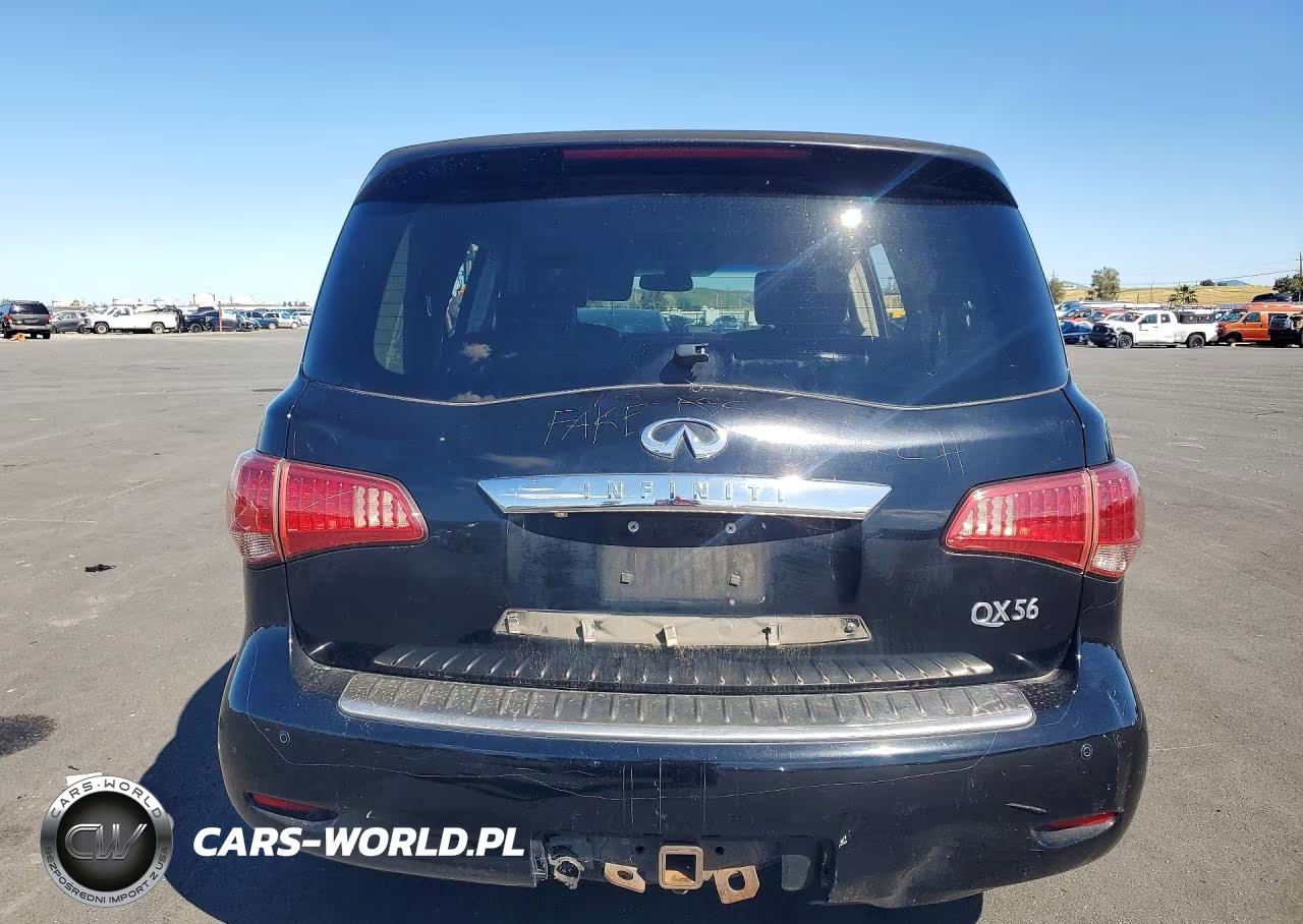 2012 Infiniti Qx56 Base VIN:JN8AZ2NF5C9519715 - 6