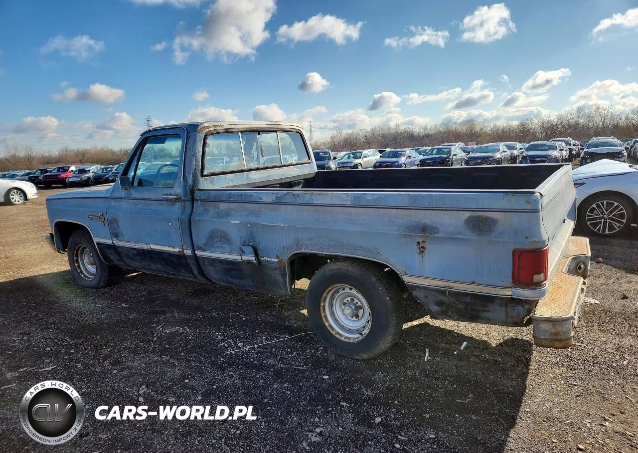 1987 Chevrolet R10 VIN:1GCCR14H7HJ133451 - 2