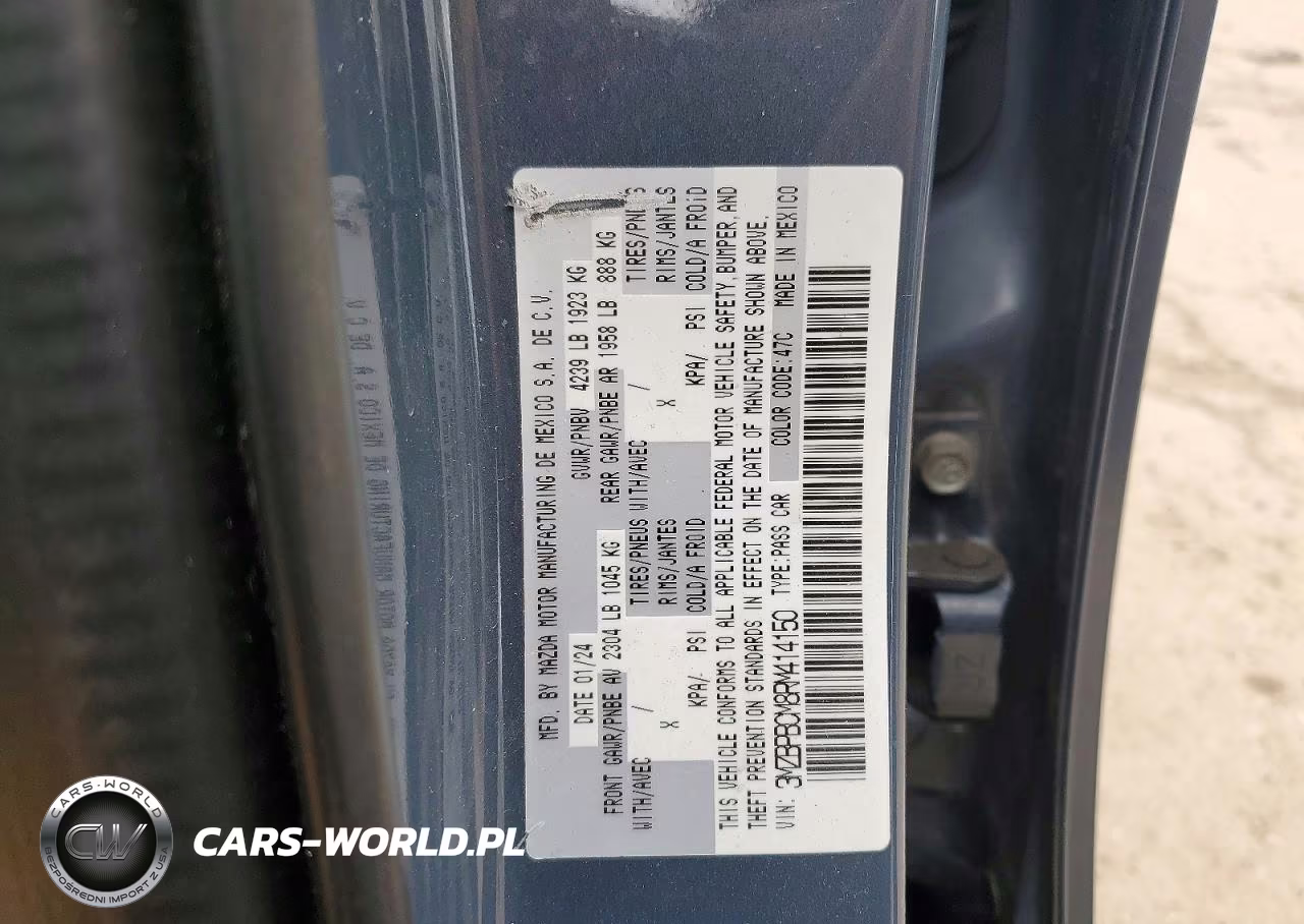 2024 Mazda 3 Preferred VIN:3MZBPBCM8RM414150 - 13