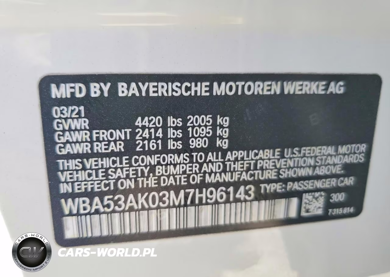 2021 BMW 228I VIN:WBA53AK03M7H96143 - 13