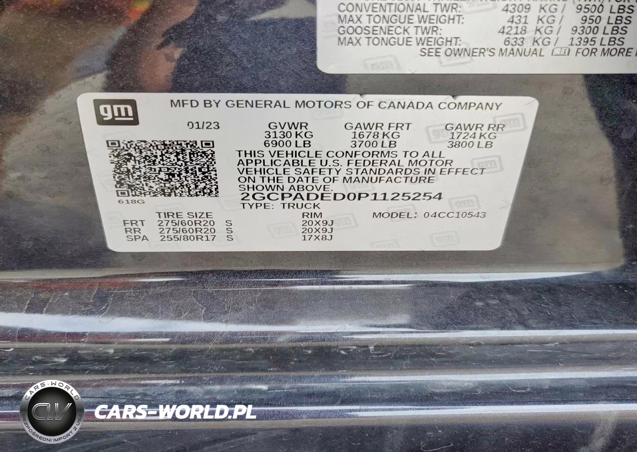 2023 Chevrolet Silverado C1500 Rst VIN:2GCPADED0P1125254 - 12