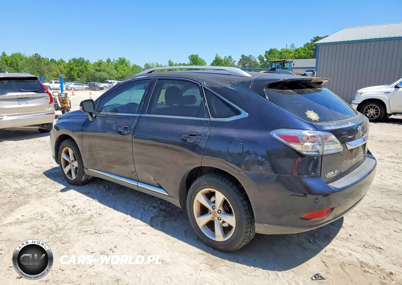 2010 Lexus Rx 350 Base VIN:2T2BK1BA2AC078491 - 2