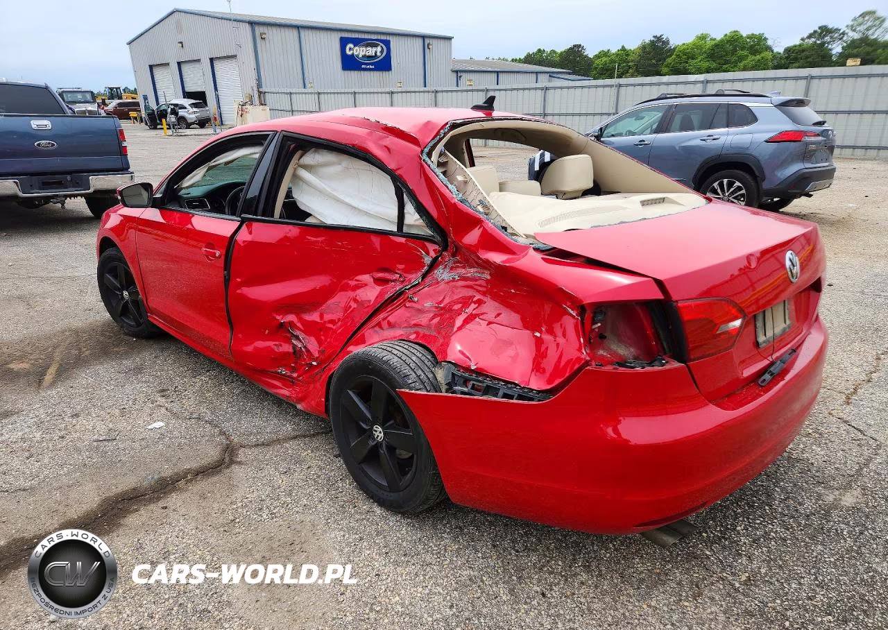 2014 Volkswagen Jetta Tdi VIN:3VWLL7AJ2EM223596 - 2
