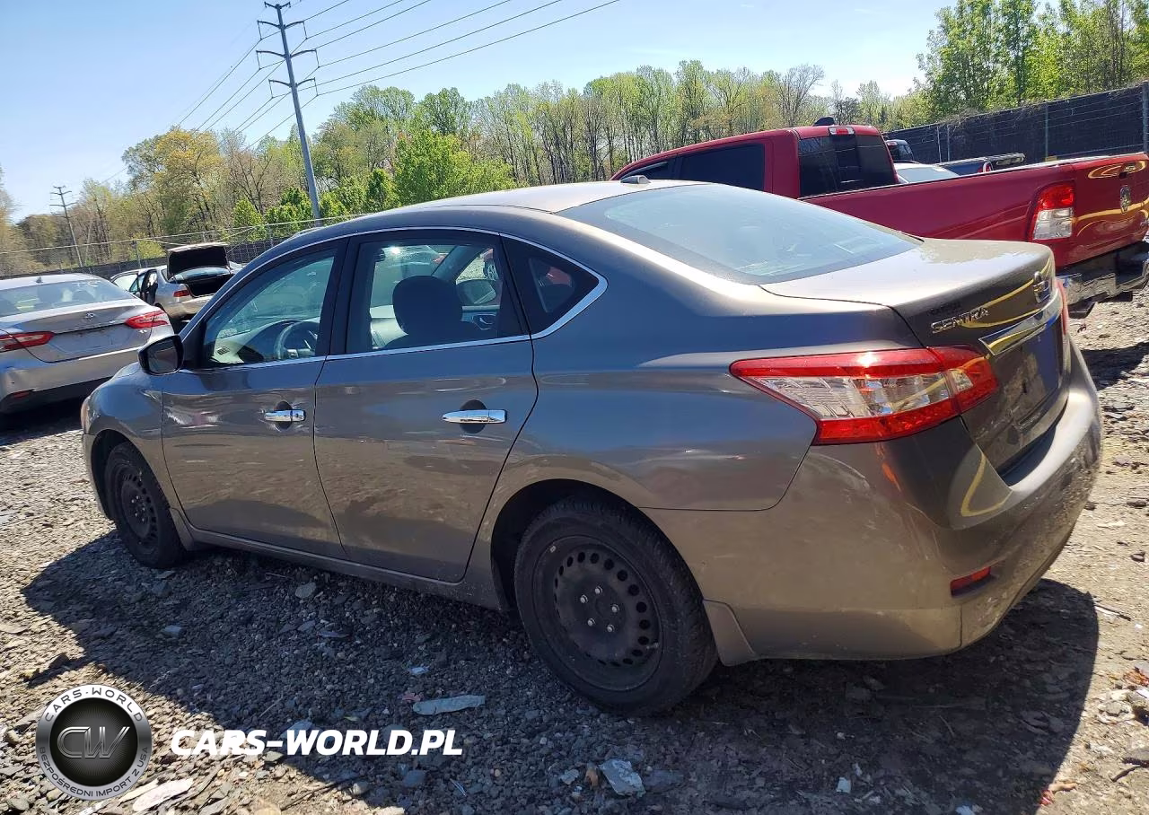 2015 Nissan Sentra Sv VIN:3N1AB7AP7FY231787 - 2