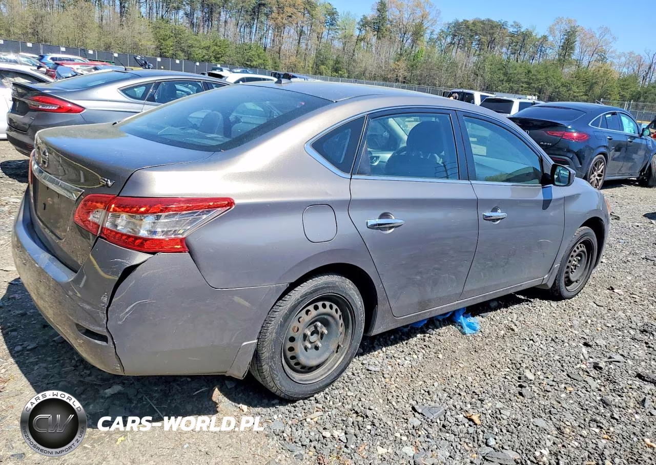 2015 Nissan Sentra Sv VIN:3N1AB7AP7FY231787 - 3