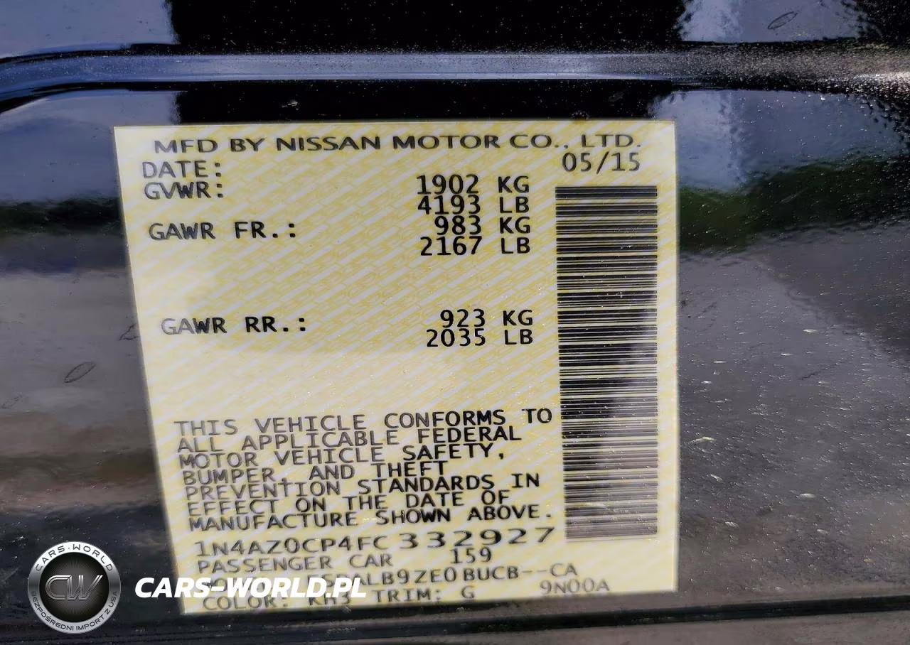 2015 Nissan Leaf S VIN:1N4AZ0CP4FC332927 - 12