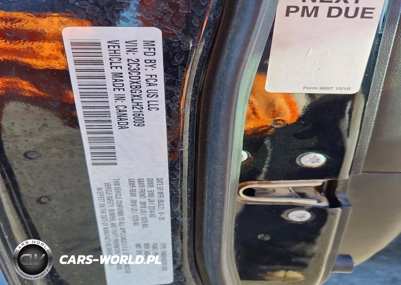 2020 Dodge Charger Sxt VIN:2C3CDXBGXLH216009 - 13