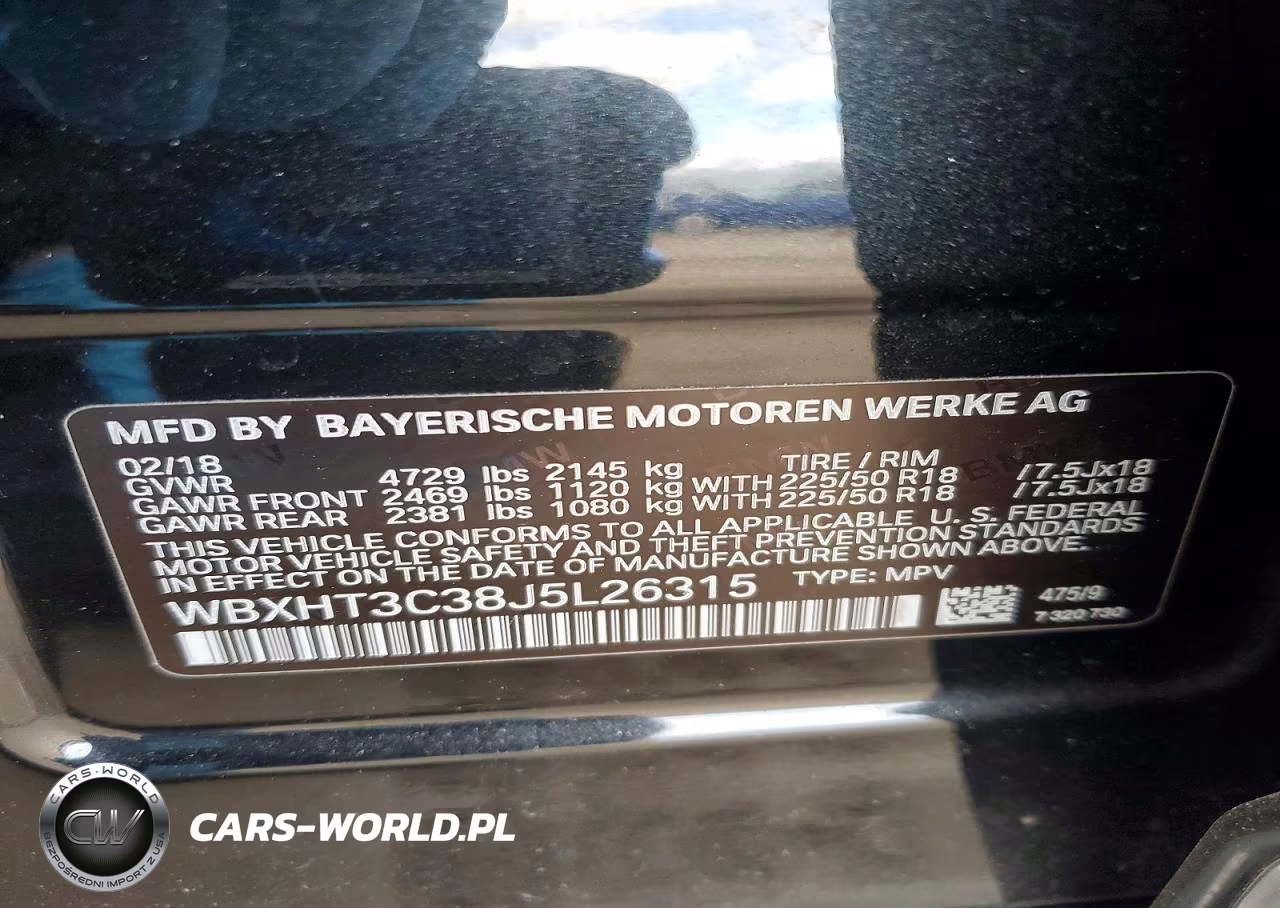 2018 BMW X1 xDrive28I VIN:WBXHT3C38J5L26315 - 12