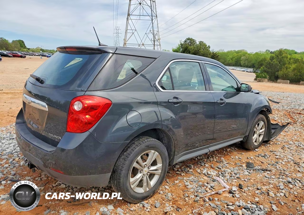 2013 Chevrolet Equinox Ls VIN:2GNALBEK8D1237886 - 3