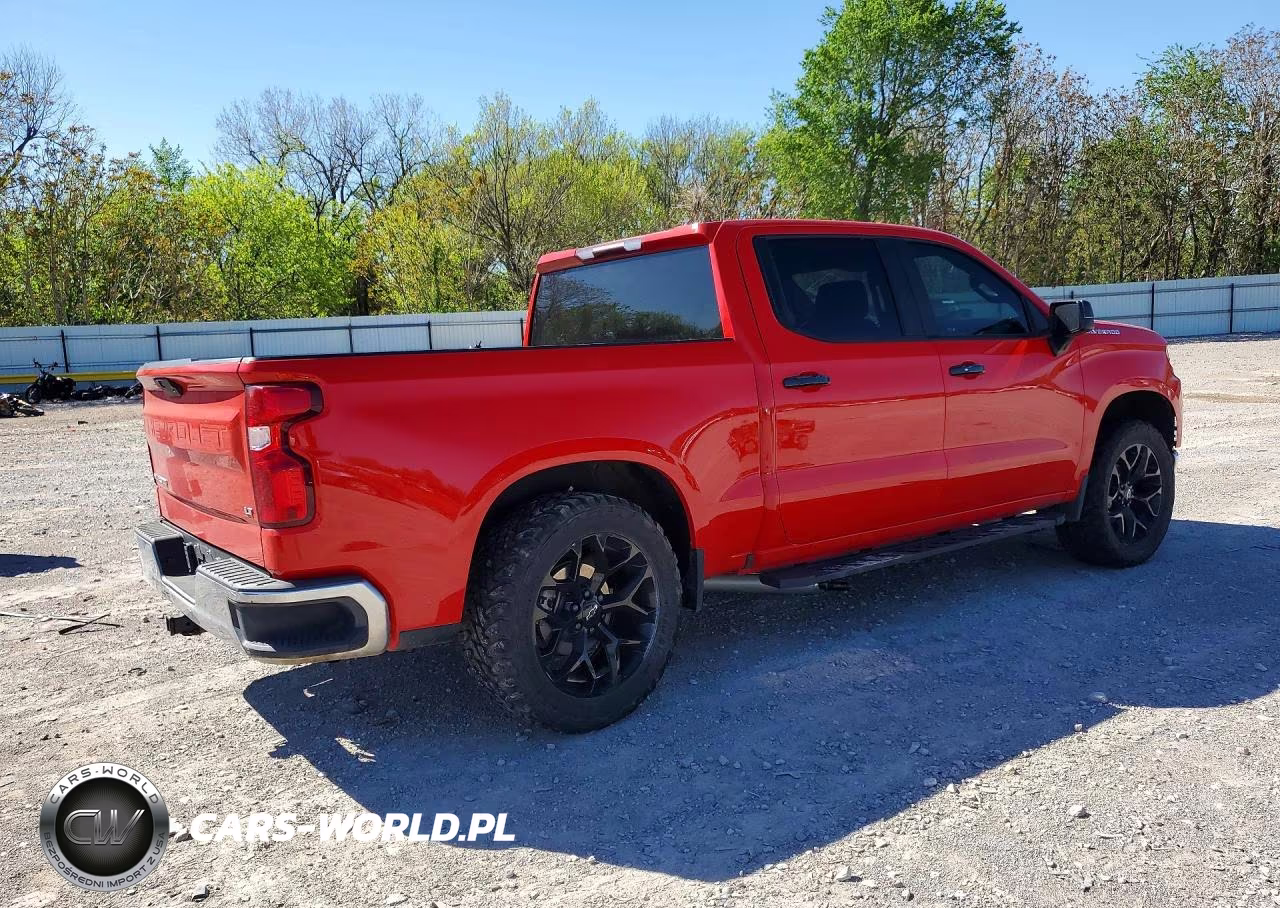 2021 Chevrolet Silverado K1500 Lt VIN:3GCUYDED6MG442490 - 3