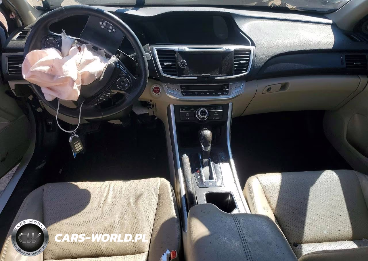 2014 Honda Accord Touring Hybrid VIN:1HGCR6F79EA007039 - 8