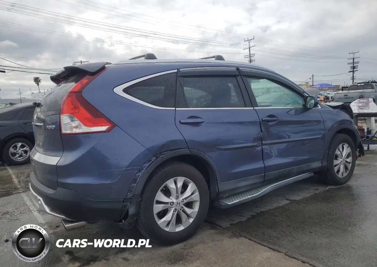 2013 Honda Cr-V Exl VIN:2HKRM4H75DH634689 - 3