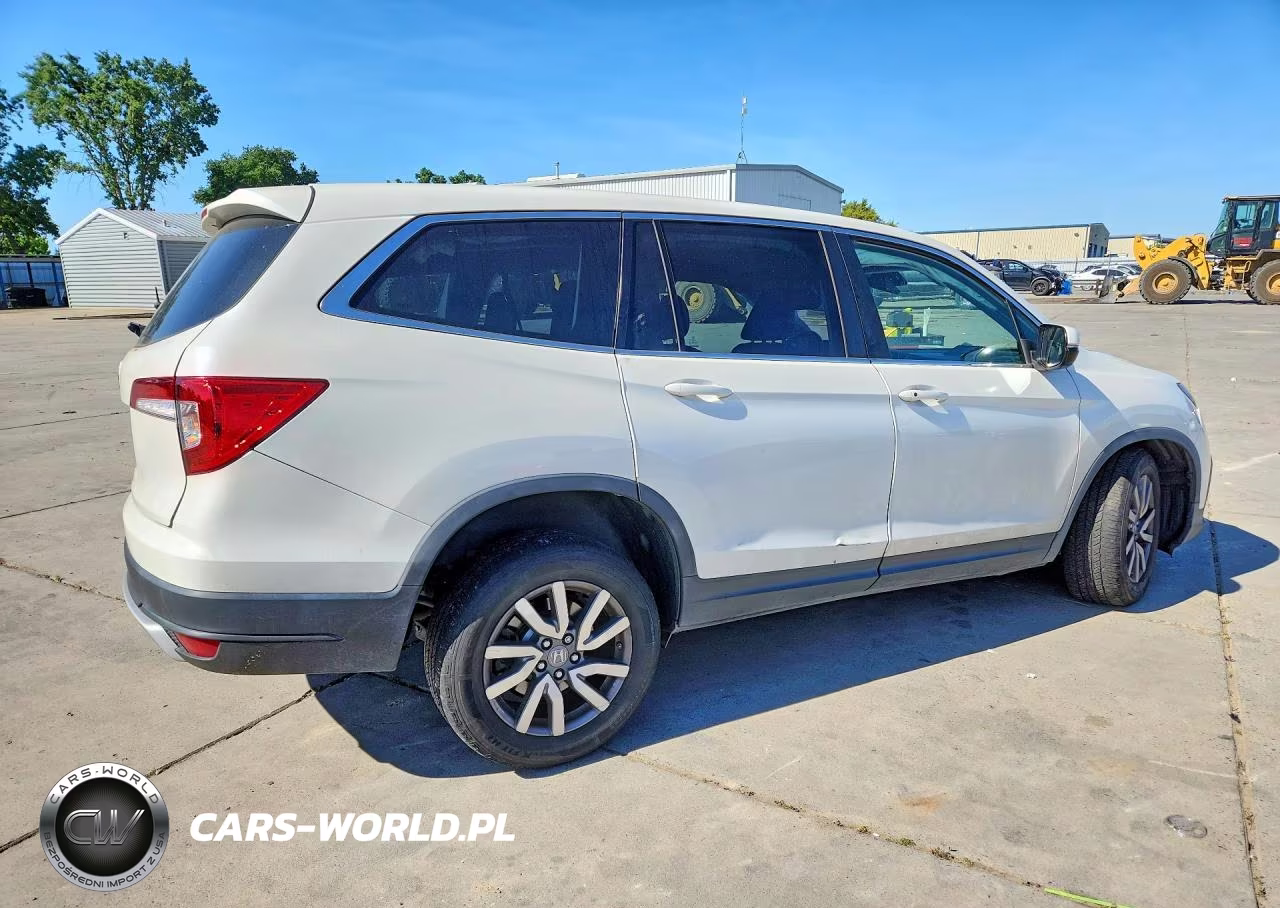 2019 Honda Pilot Ex VIN:5FNYF5H39KB025559 - 3