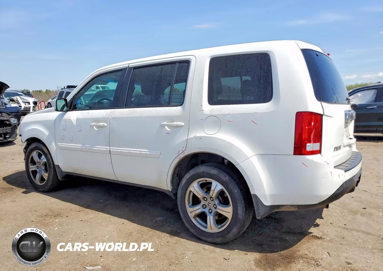 2015 Honda Pilot Exl VIN:5FNYF4H53FB050152 - 2