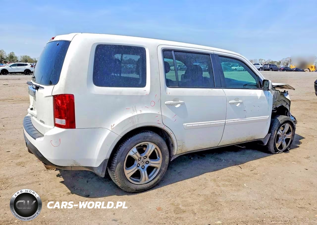 2015 Honda Pilot Exl VIN:5FNYF4H53FB050152 - 3
