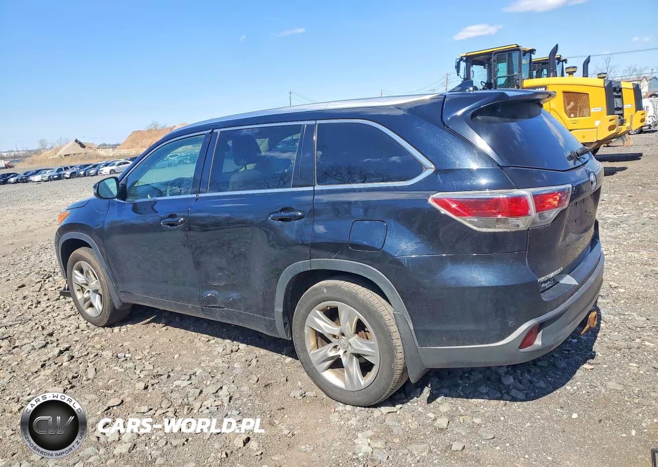 2015 Toyota Highlander Limited VIN:5TDDKRFH0FS145140 - 2
