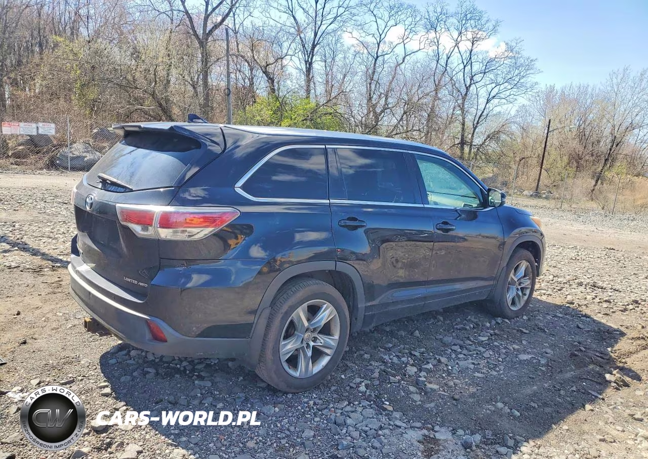 2015 Toyota Highlander Limited VIN:5TDDKRFH0FS145140 - 3