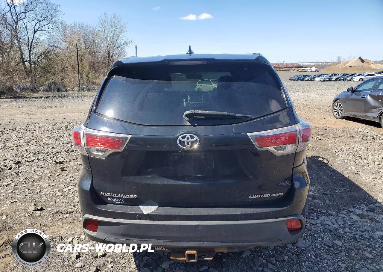 2015 Toyota Highlander Limited VIN:5TDDKRFH0FS145140 - 6