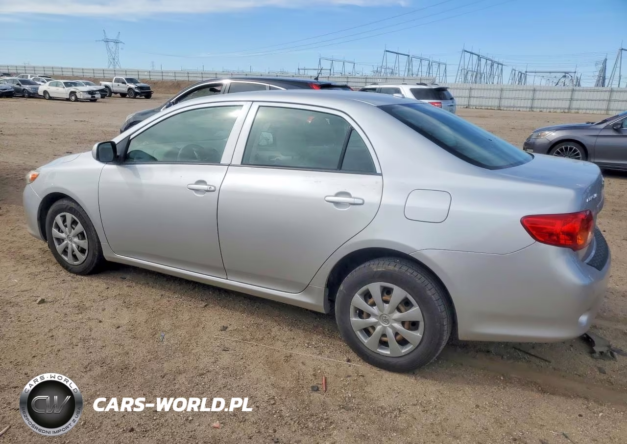 2009 Toyota Corolla Le VIN:JTDBL40E899085522 - 2