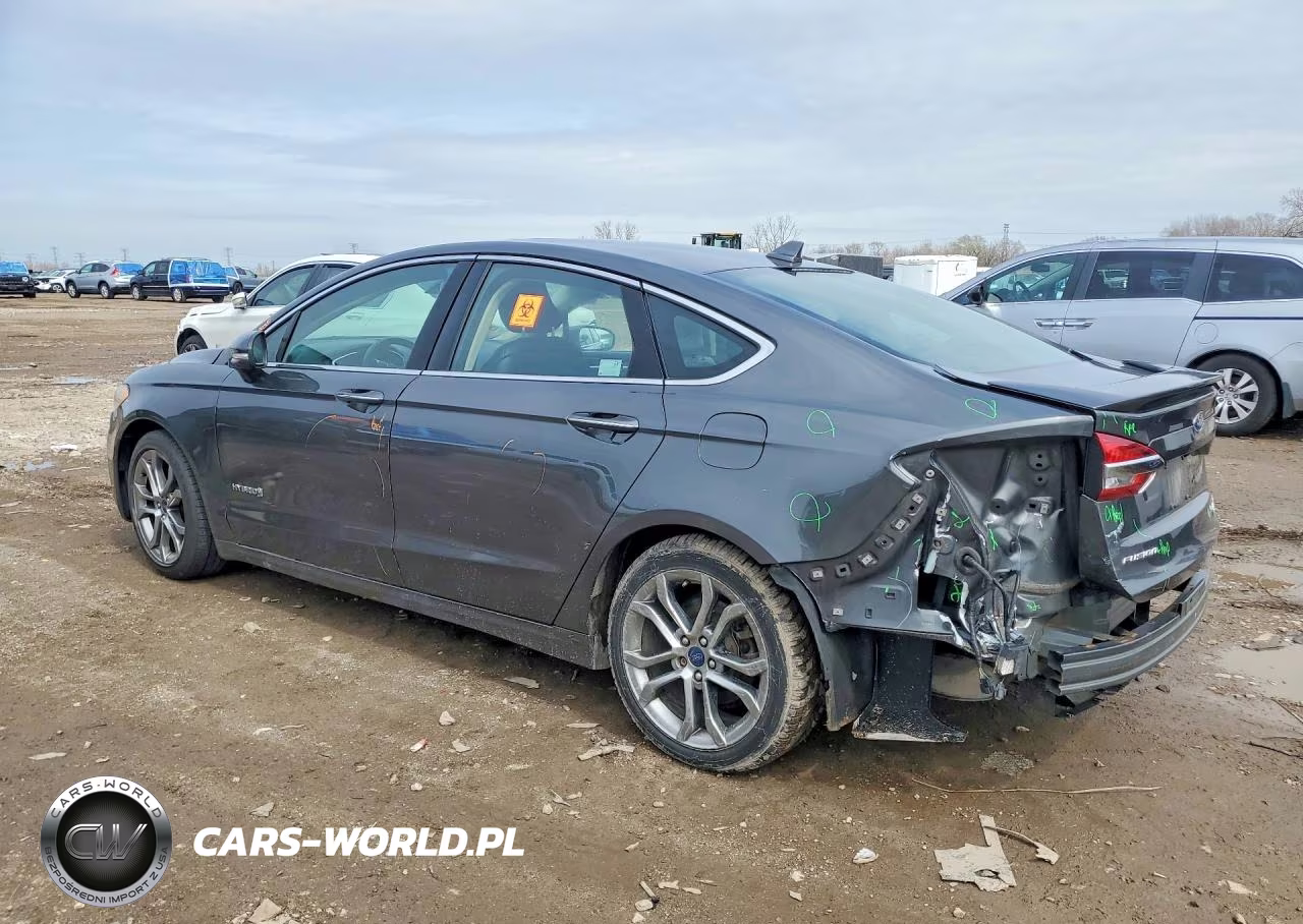 2019 Ford Fusion Titanium VIN:3FA6P0RU0KR163932 - 2