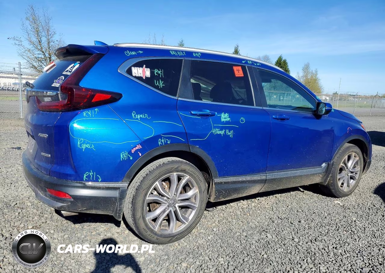 2022 Honda Cr-V Touring VIN:7FARW2H98NE021941 - 3
