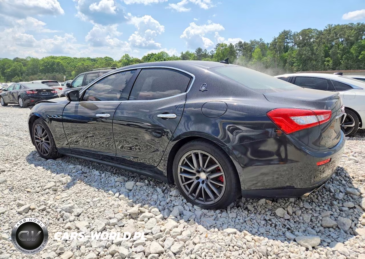 2017 Maserati Ghibli Luxury VIN:ZAM57XSL4H1257181 - 2