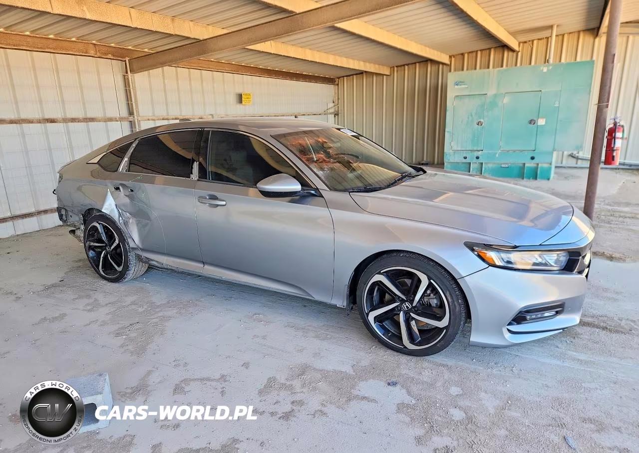 2018 Honda Accord Sport VIN:1HGCV1F38JA049613 - 4