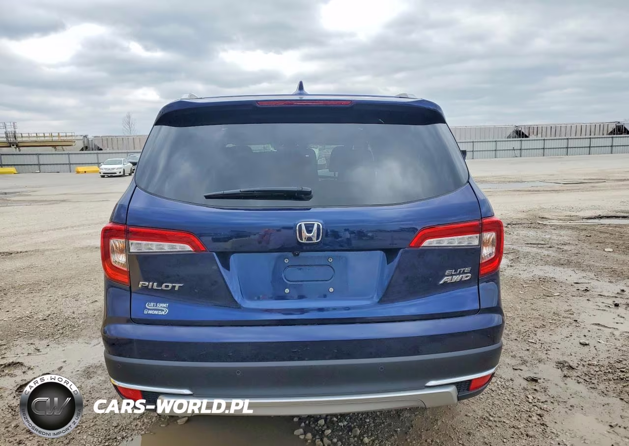 2022 Honda Pilot Elite VIN:5FNYF6H06NB045851 - 6