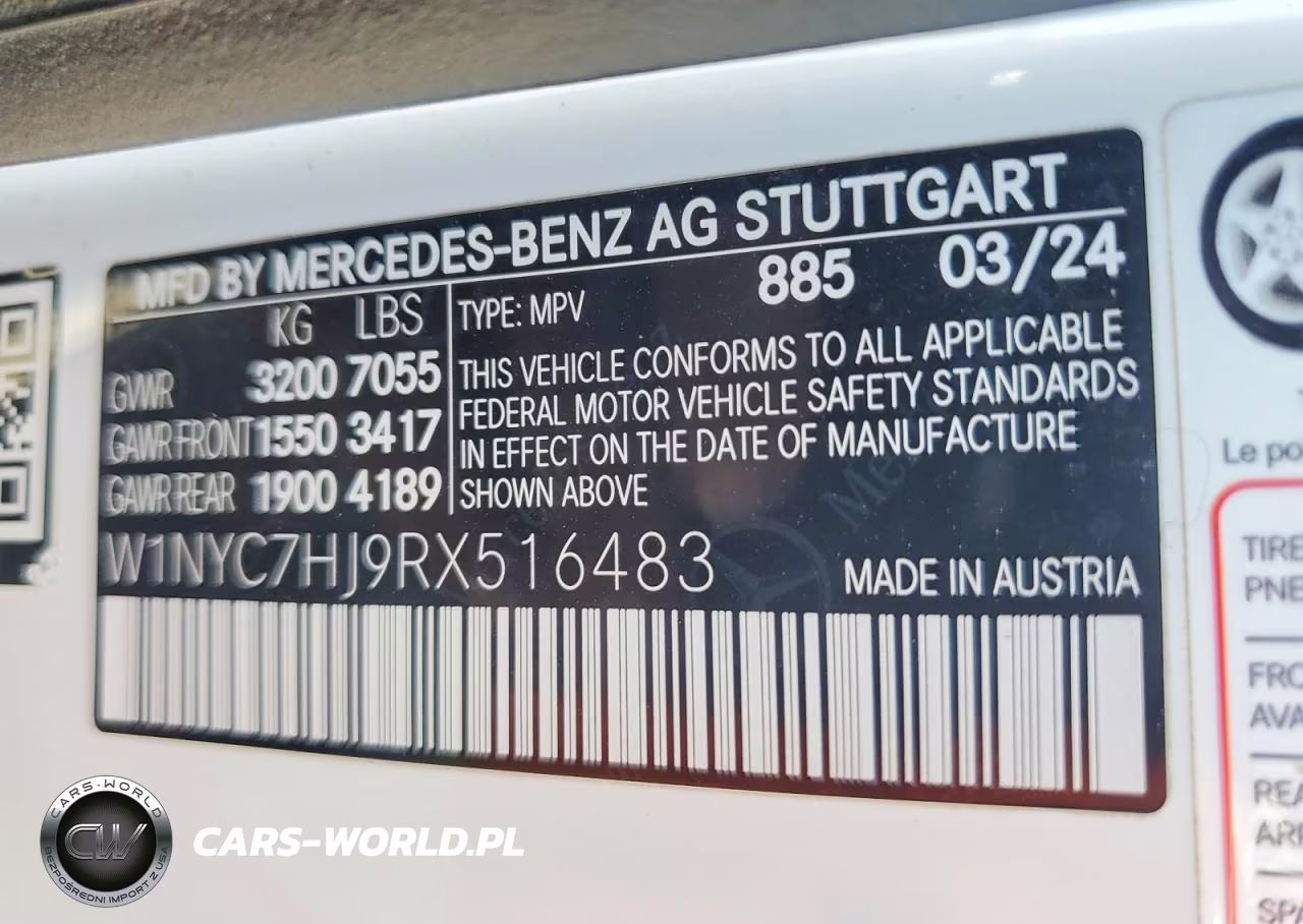 2024 Mercedes-Benz G 63 Amg VIN:W1NYC7HJ9RX516483 - 12