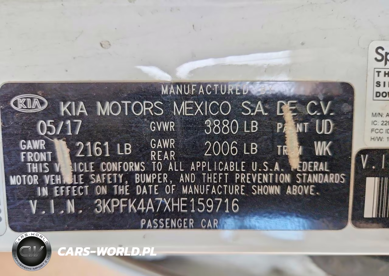 2017 Kia Forte Lx VIN:3KPFK4A7XHE159716 - 12