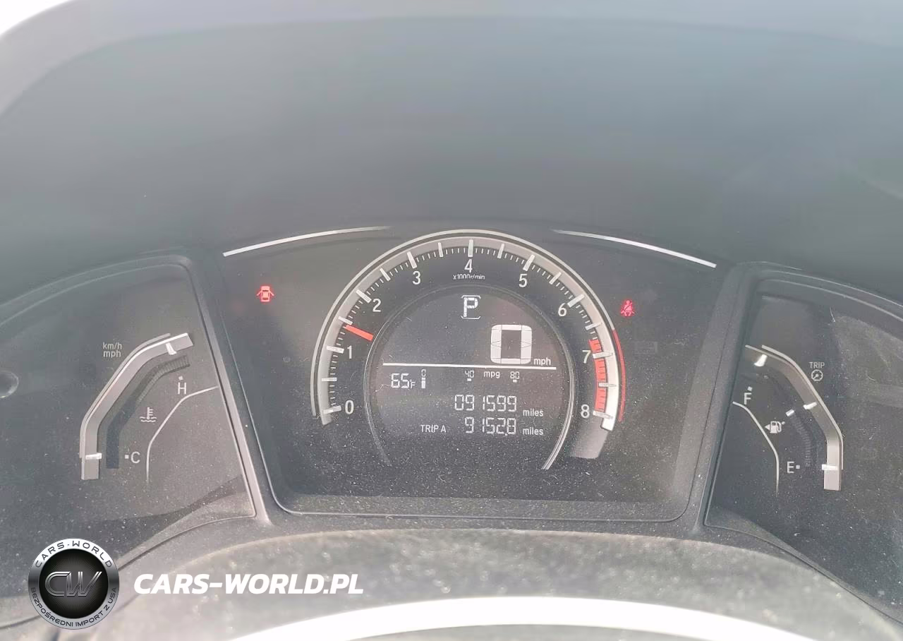 2016 Honda Civic Lx VIN:19XFC2F59GE028980 - 9