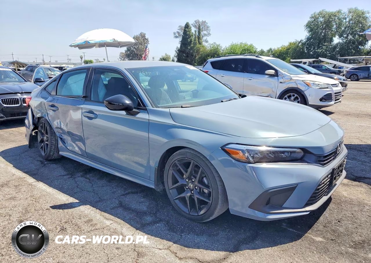 2022 Honda Civic Sport VIN:2HGFE2F51NH527589 - 4