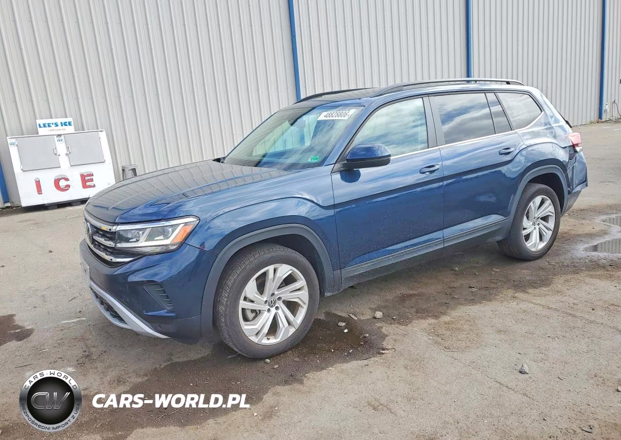 2021 Volkswagen Atlas Se VIN:1V2KR2CA4MC603115 - 1