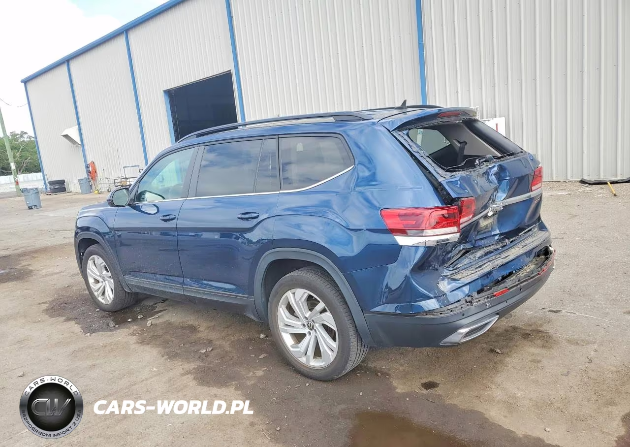 2021 Volkswagen Atlas Se VIN:1V2KR2CA4MC603115 - 2