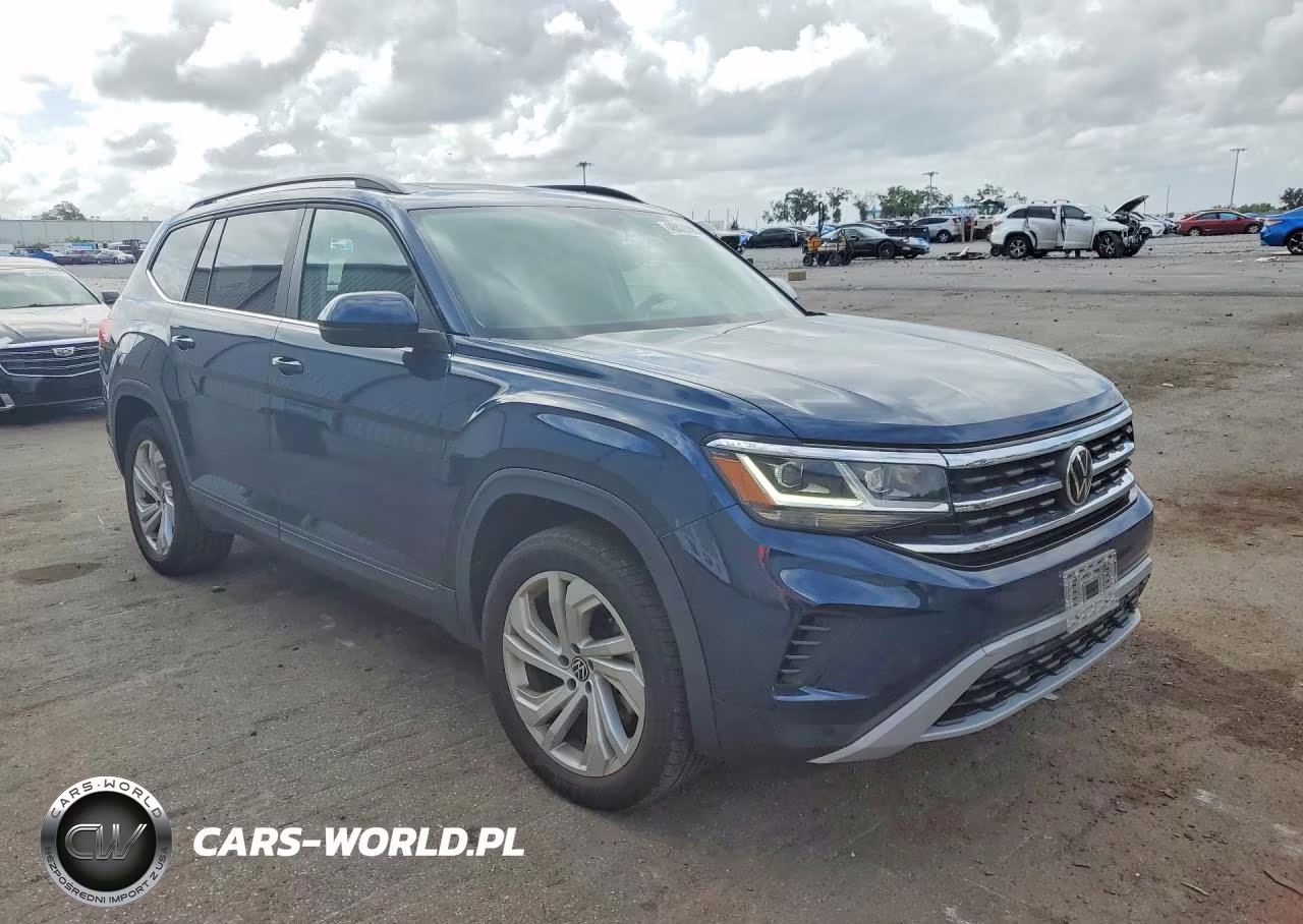 2021 Volkswagen Atlas Se VIN:1V2KR2CA4MC603115 - 4