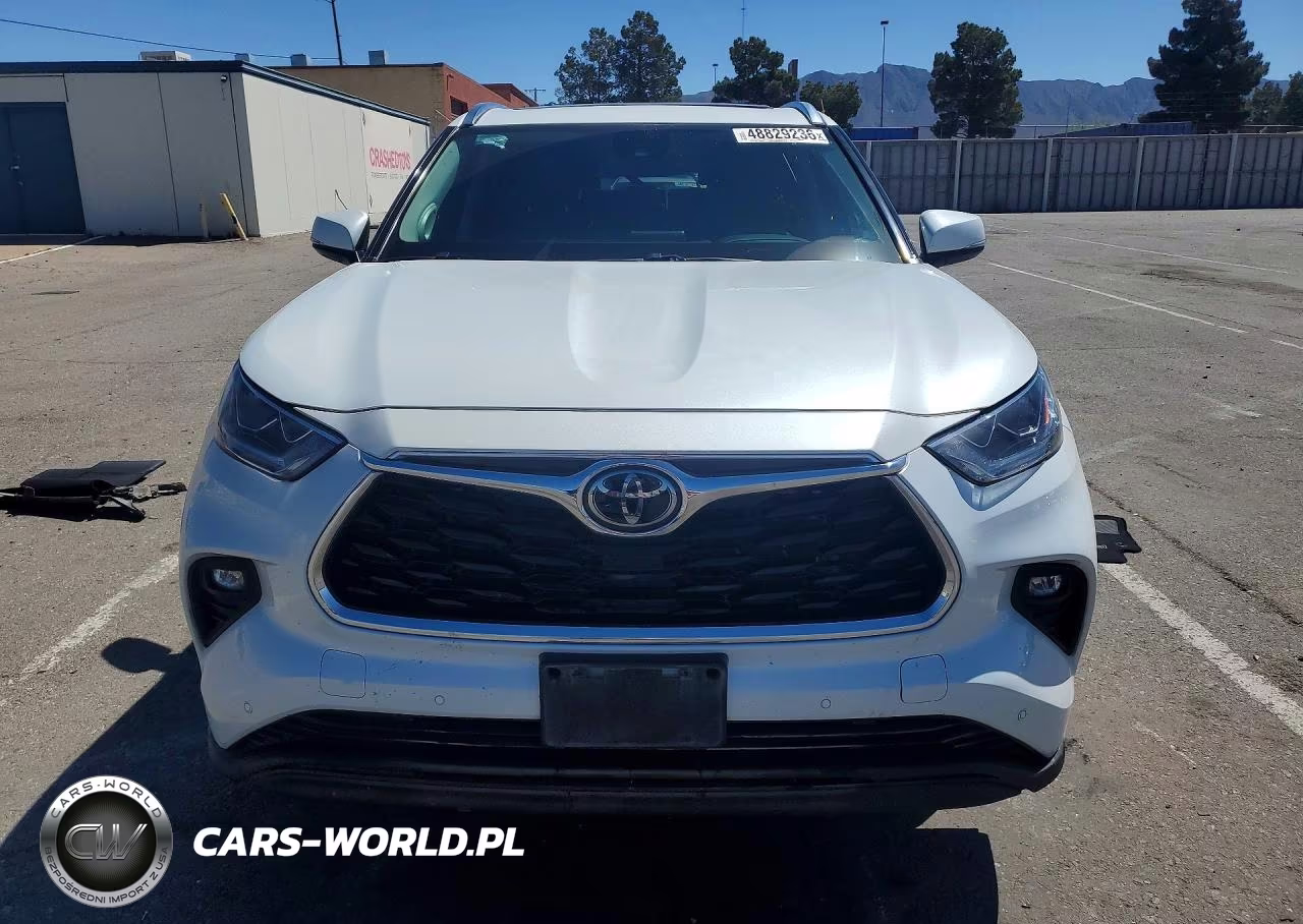 2022 Toyota Highlander VIN:5TDYZRAH2NS100834 - 5