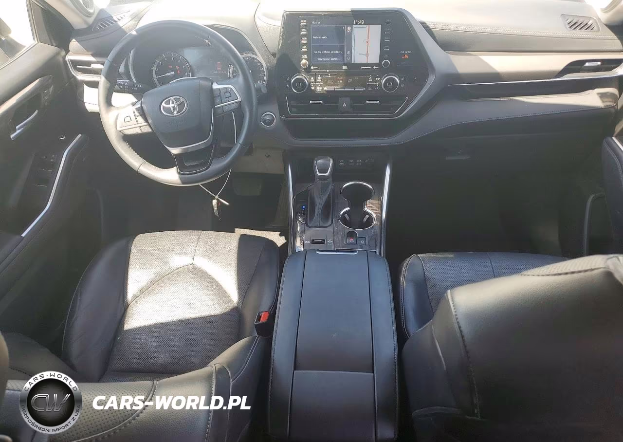 2022 Toyota Highlander VIN:5TDYZRAH2NS100834 - 8