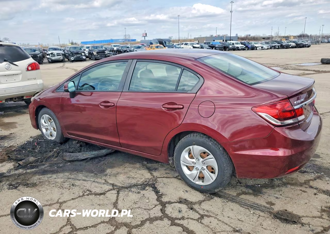 2013 Honda Civic VIN:2HGFB2F57DH584113 - 2