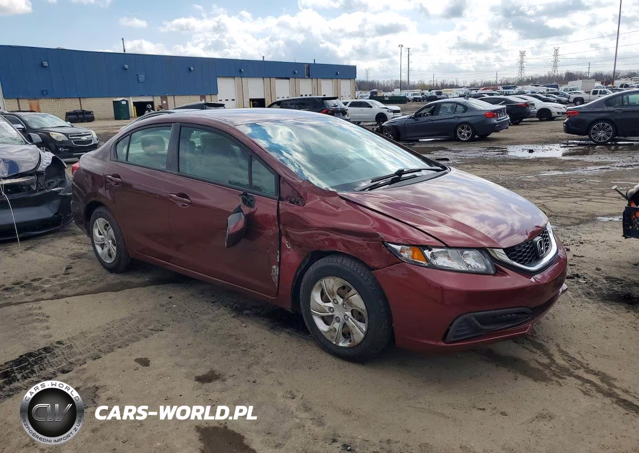2013 Honda Civic VIN:2HGFB2F57DH584113 - 4