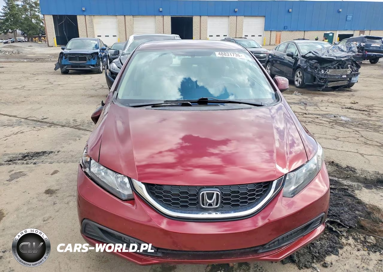 2013 Honda Civic VIN:2HGFB2F57DH584113 - 5
