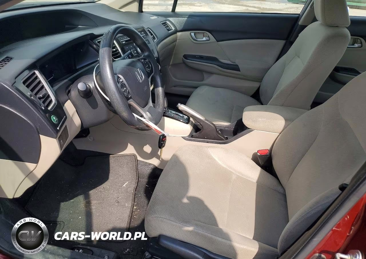 2013 Honda Civic VIN:2HGFB2F57DH584113 - 7