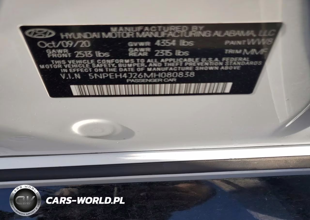 2021 Hyundai Sonata Limited VIN:5NPEH4J26MH080838 - 13