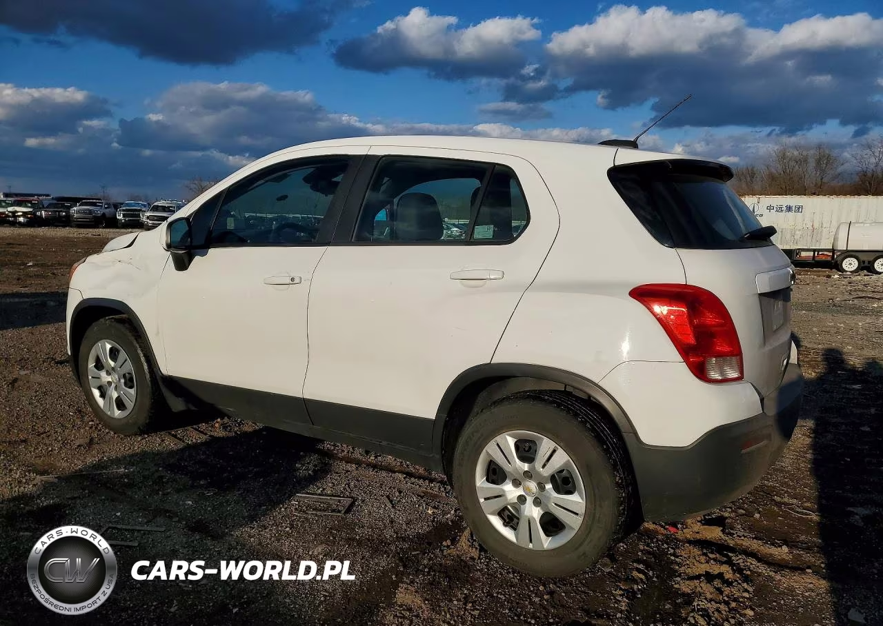 2016 Chev Trax VIN:3GNCJKSB1GL238495 - 2