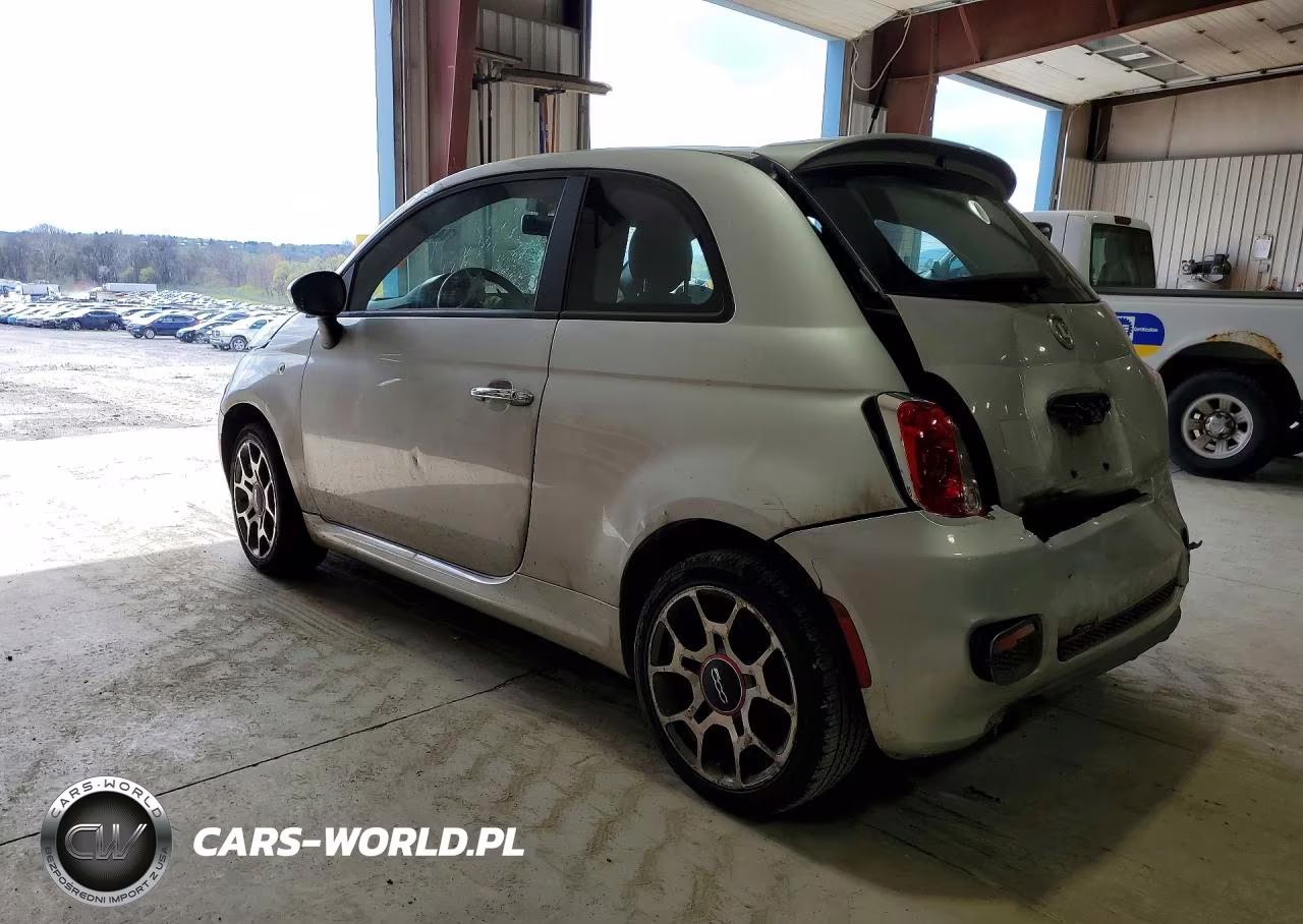2012 Fiat 500 Sport VIN:3C3CFFBR9CT101947 - 2