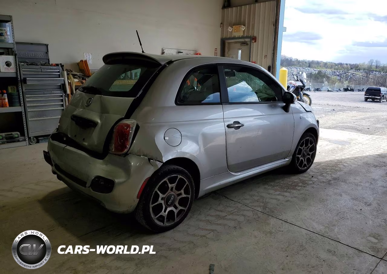 2012 Fiat 500 Sport VIN:3C3CFFBR9CT101947 - 3