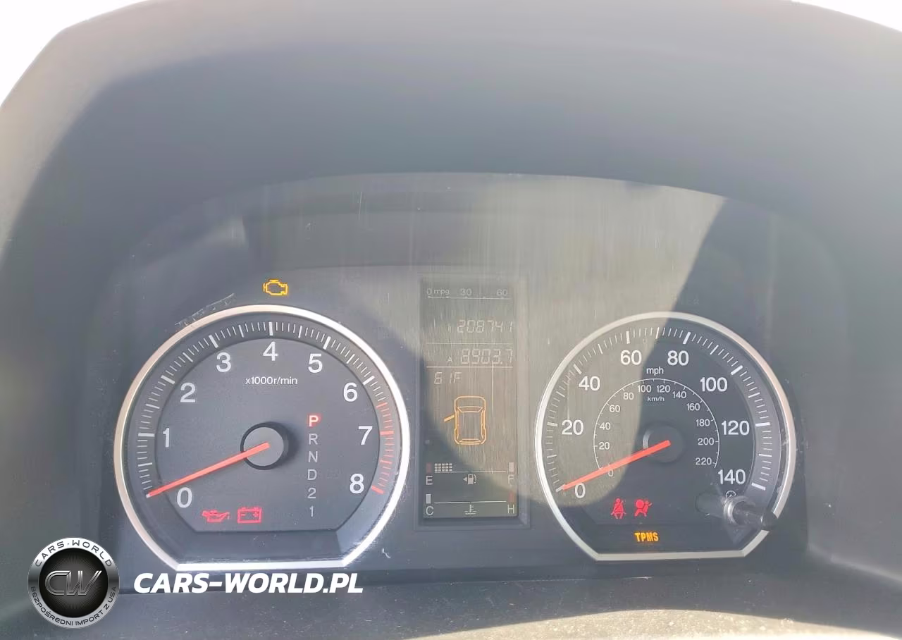 2009 Honda Cr-V Exl VIN:5J6RE48769L000091 - 9