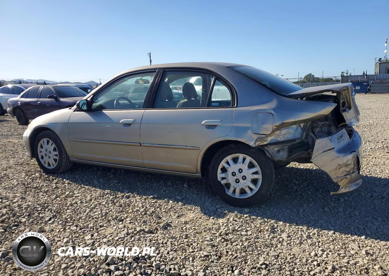 2004 Honda Civic Lx VIN:2HGES16574H551182 - 2