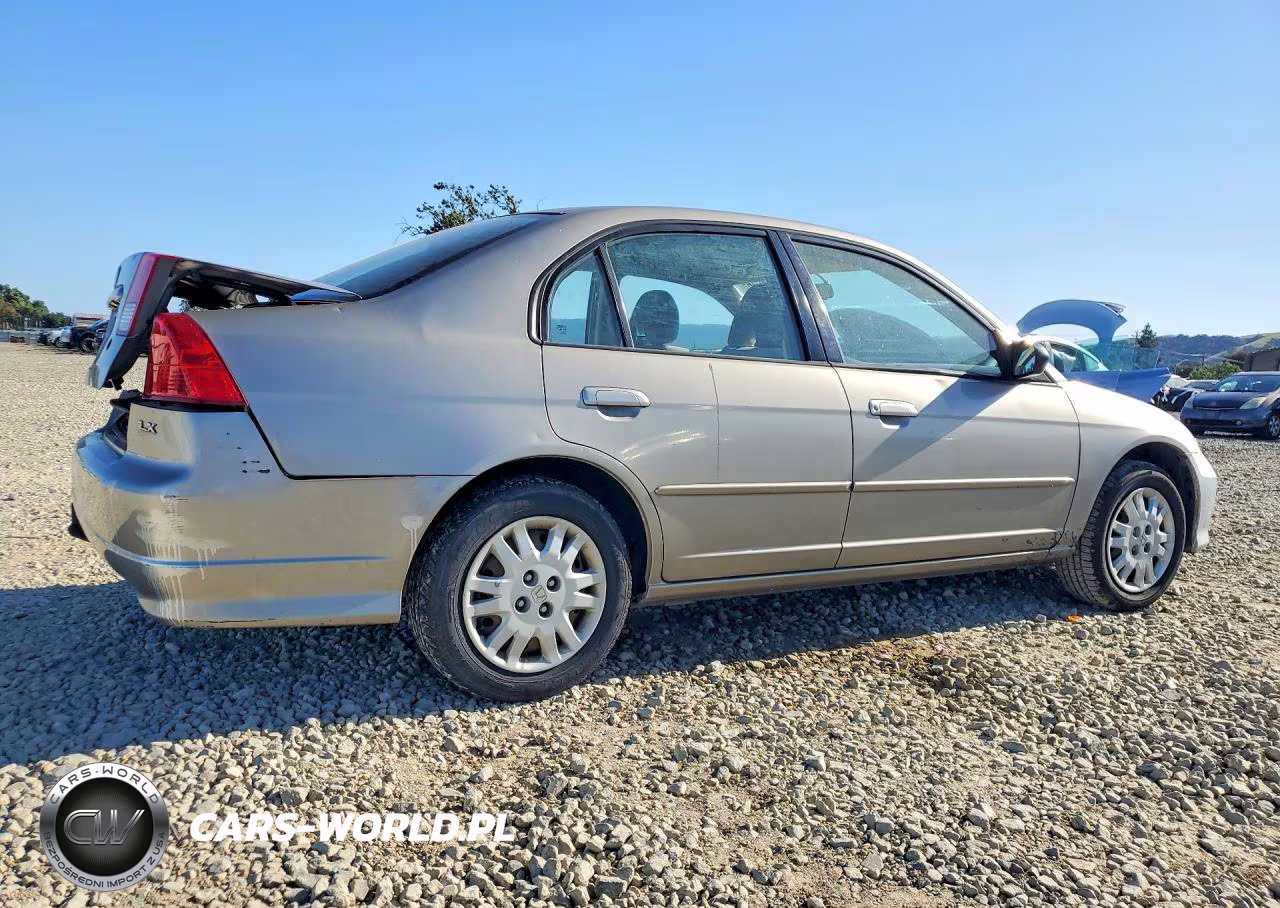 2004 Honda Civic Lx VIN:2HGES16574H551182 - 3