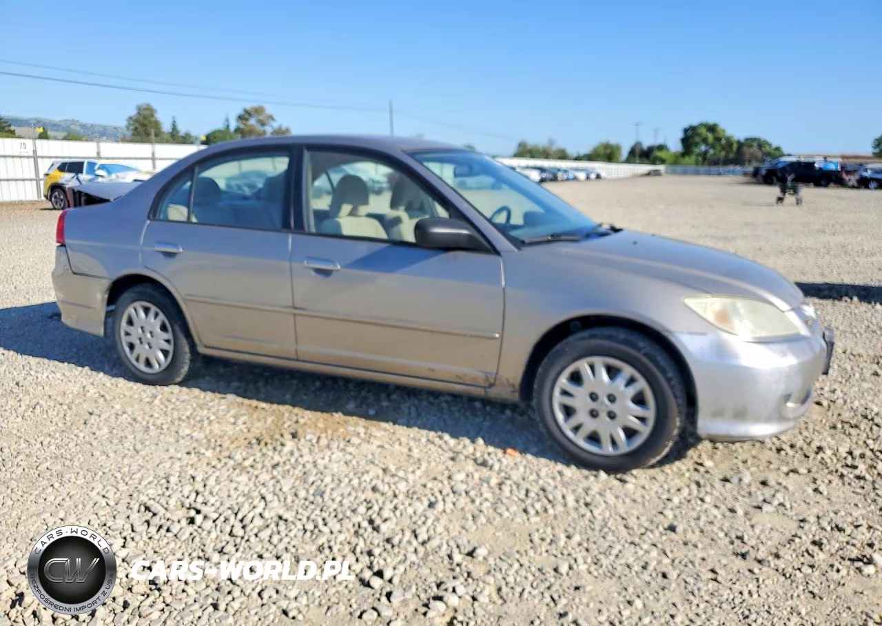 2004 Honda Civic Lx VIN:2HGES16574H551182 - 4